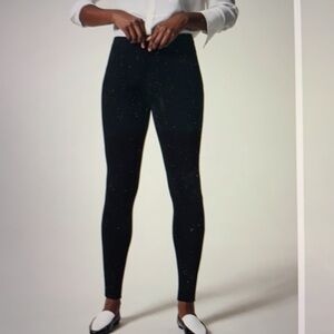 Spanx Jean-ish Black Ankle Leggings M